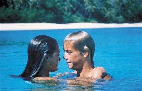 blue lagoon nude scene|Brooke Shields, Christopher Atkins on Blue Lagoon nudity。